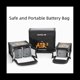 thumbnail image 1 of para Air 3 BateríA Bolsa una Prueba de Explosiones Bolsa de Almacenamiento de Seguridad de Litio Bolsa Protectora IgníFuga Accesorios,C, 1 of 5