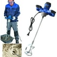 thumbnail image 2 of Bowoshen 2600W Portable Electric Cement Mixer, 6 Speed Handheld Mixer Stirring Tool for Mixing Grout Paint Mortar Mud Plaster,with M14 Threaded Rod,Locking Button, 2 of 5