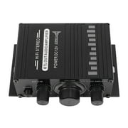 Car Audio Power Amplifier Dual Channel USB SD Card AUX Bluetooth Stereo Mini Amplifier 12V