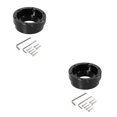 thumbnail image 4 of Maytalsory Precision Engineered 70mm Steering Wheel Adapter Plate for G29 Control Black 2Set, 4 of 6