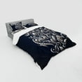 thumbnail image 3 of Ambesonne Victorian Bedding Set 3 Pcs, Aquarius Astrology, Twin XL, Blue Grey, 3 of 3