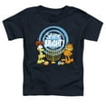 thumbnail image 2 of Garfield And Odie Shine Bright For Hanukkah Kids T Shirt (4) for Toddler Boys and Girls, Navy, 2 of 3