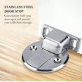 thumbnail image 4 of SPOORYYO Invisible Magnetic Stainless Steel Door Stopper with Strong Hold - No Drill Installation, Modern Design for Home and Office Use, 4 of 9