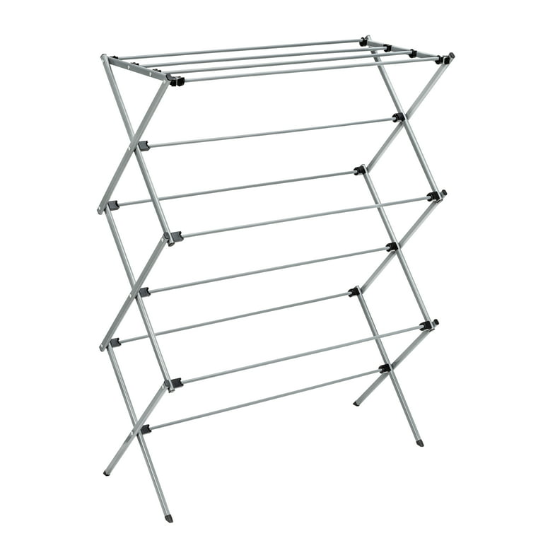 Style Selections 6-Tier 22.64-in Metal Drying Rack in the Clotheslines & Drying  Racks department at