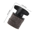 thumbnail image 2 of WASHWEPE 2 Set Cymbal Parts Set Black Felt For Easy Installation During Live Performances, 2 of 8