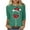 1-Green, variant on Christmas Shirts for Women Funny Snowflake Print Long Sleeve Crewneck Loose Fit Pullover Tees Xmas Vacation Fashion Tunic Tops
