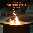 thumbnail image 3 of BALI OUTDOORS Propane Gas Fire Pit Table with Lid for Outside Backyard, Patio 50000 BTU 30 inch, 3 of 9