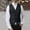 Black, variant on Bcfgryg Mens Four Seasons V Neck Vest Suit Vest Large Size Groom Man Wedding Party Vest Work Clothes Vest Men's Winter Coat Black L