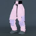 thumbnail image 5 of TrendVibe365 Jumpsuits for Women Casual Space Spaceman Outfit Shiny Carnival Overall Long Sleeve Jumpsuit Astronaut Couple Space Role Play Fancy Dress Pink XL, 5 of 6