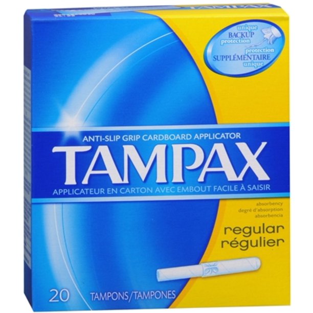 Tampax Tampons Regular 20 Each (Pack of 6)