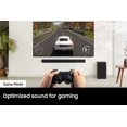 thumbnail image 3 of Samsung HW-B550/ZA 2.1ch Soundbar with Dolby Audio, DTS Virtual:X, Subwoofer Included, Adaptive Sound Lite, Bluetooth Multi-Device Connection, Wireless Surround Compatible, 2022, Black, 3 of 5