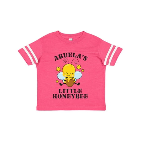 

Inktastic Cute Bee Abuela s Little Honeybee with Stars Gift Toddler Boy or Toddler Girl T-Shirt