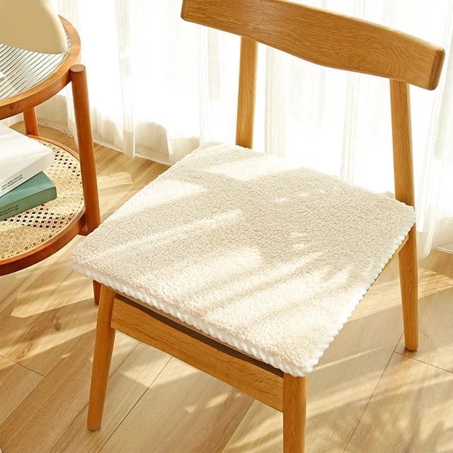 Hogar y cocina, Muebles, Muebles de sala, Cojines de asiento Cojines de silla Espesar Suave Cojín de asiento de estudiante Invierno Cálido Silla de oficina Tapete para sentarse Antideslizante S, cojín