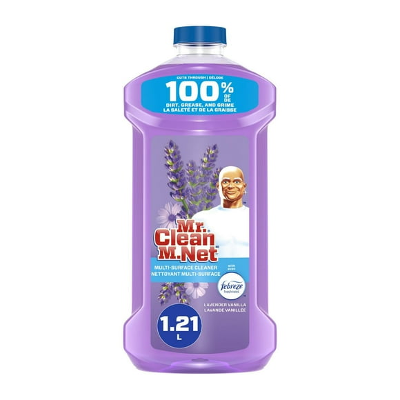 Nettoyant multi-surfaces M. Net avec parfum de lavande, nettoyant tout usage 1.21L