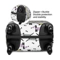 thumbnail image 4 of Daiia Dachshund Dog Puppy Luggage Cover, Thickened Washable Travel Luggage Covers, Elastic Unique Baggage Covers for 18-20 inch Luggage-Small, 4 of 9