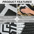 Plastic Straw Rug, Patio Rug Outdoor,RV Rug ,Reversible mats, Large