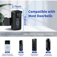 thumbnail image 2 of GHODEC Anti-Theft Doorbell Mounts, No-Drill Doorbell Mount Adjustable Mounting Bracket Doorbell Holder, Wireless Doorbell Holder for Apartment Door Home Office, 2 of 9