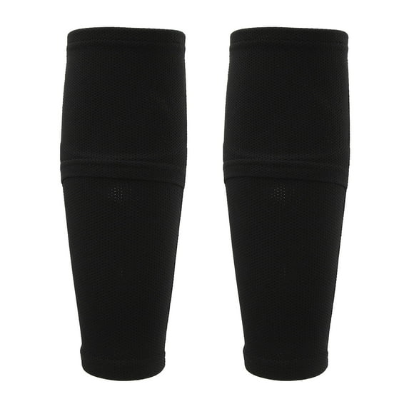 Shin Guard Mangas, Fútbol Espinilleras Cojín Protección Soporte Poliéster Con Bolsillo Puede Sostener Espinilleras para Principiante o Atleta de Élite