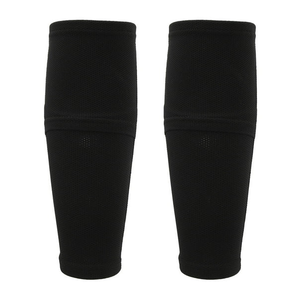 1 Par De Mangas De Protección De Espinilla, Calcetines De Espinillería Mangas De Almohadilla De Espinilla Con Diseño Elástico De Diseño De Fútbol Calcetines De Protección