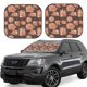 thumbnail image 1 of Balery Beautiful Fox Parasol para parabrisas de coche de 2 piezas | Parasol plegable para parabrisas delantero de coche para la mayoría de sedanes-Small, 1 of 6