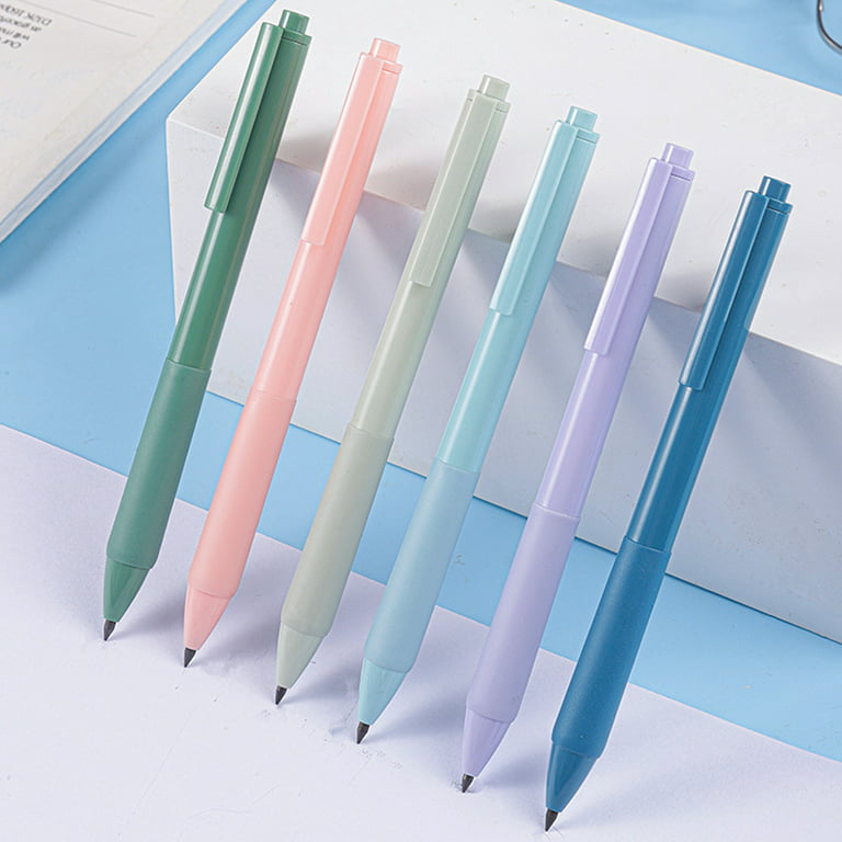 12 Colors Set Everlasting Pencil with Refill Unlimited Writing Pencils  Eternal Erasable Pencil Pens for kids School Art Supplies - AliExpress