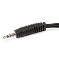 thumbnail image 4 of 3.5mm 4 pole Male to 2x 3.5mm Female Headset Splitter Adapter Cable Lead M F, 4 of 5