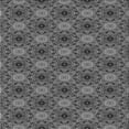 thumbnail image 1 of Ahgly Company Machine Washable Indoor Square Transitional Dark Gray Black Area Rugs, 7' Square, 1 of 7