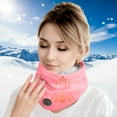 thumbnail image 4 of USB Heated Neck Gaiter, Adjustable Scarf with 3 Heat Warmth Settings, Fast Heating Battery Powered Neck Warmer for Men & Women, Ideal for Outdoor Activities, Skiing, Camping, and Everyday Winter Use, 4 of 6