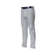 thumbnail image 1 of Pantalones de béisbol de corte holgado con parte inferior abierta estilo profesional para jóvenes GREY/ CARDINAL L A4 NB6162, 1 of 1