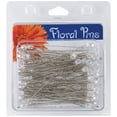 thumbnail image 3 of Floral Pins Facet Flower Circle Ab 3 In By 6 Mm 100 Pieces, 3 of 3