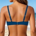 thumbnail image 5 of Women Underwire Bikini Top - Push Up Swimsuit Top Bra Padded Bathing Suit 2026 Twist Front Swimwear, 5 of 6
