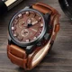 thumbnail image 2 of Reloj De Cuarzo Luminoso Curren Classic Calendar Correa Café, 2 of 3