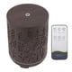 thumbnail image 5 of Humidificador de aire de grano de madera de 300ml, humidificador de aire aromático, luz nocturna de ambiente para dormitorio, sala de estar, oficina, enchufe de 100-240V EE. UU., 5 of 10