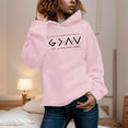 thumbnail image 2 of Women Blouses Womens Hoodie Tunic Sweatshirt Ladies Zip Sweater Hooded Sweatshirt plus Half Hoodies for Women Thin Womens Hoodie Extra Large Sweatshirts Plain Hoodies Thin Full Zip Petite Pink 2XL, 2 of 5