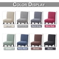 thumbnail image 2 of Rosnek Bar Stool Covers, 2 Pack Stretch Bar Stool Chair Covers Slipcovers with Back Pub Counter Stool Chair Covers, 2 of 3