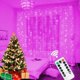 thumbnail image 3 of Guirnalda de luces LED navideñas con USB de 6/3 m, 8 modos, control remoto, para fiestas en casa, árbol de Navidad, decoración navideña, 3 of 5