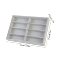 thumbnail image 3 of 8-Slot Velvet Eyeglass Storage Tray - Sunglass Display Organizer for Drawer, Counter, Cabinet, 3 of 6