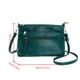 thumbnail image 3 of Paquete informal para mujer, bolso de viaje de cuero PU, bolso de ocio para niñas (verde), 3 of 3