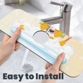 thumbnail image 6 of Sikiie Corgi In The Shower Cap Bathing Splash Guard for Sink Faucet-1 PC Super Absorbent Fast Drying Mat Sink Gadgets-Splash Guard for Kitchen, Sink Mat, 6 of 7