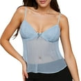 thumbnail image 1 of Top con tirantes finos y peplum para mujer - Camisola sin mangas, fluida y con espalda descubierta, 1 of 4