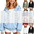 thumbnail image 3 of felwors Girls Sweatshirt Half Zipper Long Sleeve Pullover Quarter Zip Hoodie for Teen Girls 2026 Fall Fashion Preppy Clothes (Khaki,11-12 Years), 3 of 4