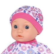Dream Collection: My Lil Wardrobe - 14” Baby Doll - Pink-Purple-Blue-Floral - Soft Body, Extra Whale Theme Outfits, Building Blocks, Bear Toy, Kids 2+