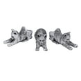 thumbnail image 2 of Resin Flower Pot Feet Strong Sturdy Design, Handmade Animal Statues Raisers, Support Indoor Outdoor Decor Improving Ventilation, Suitable for Home Office Living Room Bedroom, 3pcs, 2 of 7