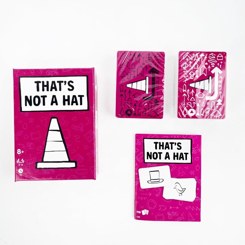 That’s Not A Hat Party Game Set Memory Tabletop Game 3-8 Players Cards for Family Gatherings Interactive Fun Gift