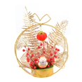 thumbnail image 4 of Ramo de flores artificiales iluminadas en maceta para escritorio, decoración de escritorio, luces nocturnas, estilo chino., 4 of 9