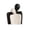 Black, variant on Modern Abstract Ceramic Couple Statues, Artistic Sculpture for Home Decor, Elegant Living Room TV Cabinet Ornament, Aesthetic Desktop Decoration, White