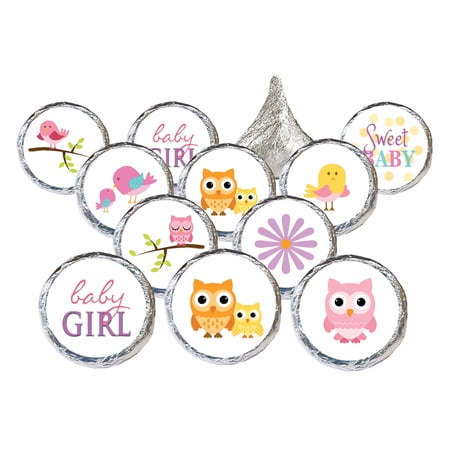 Owl Baby Shower Decoration Stickers 216ct Owl Baby Shower Candy