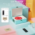 thumbnail image 4 of Reproductor de CD Yintiny Blue Time Music Box con altavoz recargable, 4 of 7