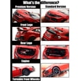 thumbnail image 3 of Coche de juguete Honda Civic Tipo R para niños, modelo en miniatura fundido a presión, puertas traseras que se pueden abrir, colección de luz y sonido, regalo para niños, 1/32, 3 of 4