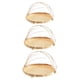 thumbnail image 3 of Cesta De Bambú Para Servir Comida, Cuencos De Frutas Hechos A Mano Para Exteriores Rústicos Redondos Sunnimix Cesta de tienda de bambú, 3 of 8
